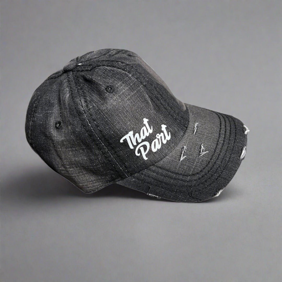 That Part Jean Dad Hats - Black - That Part Affirmations